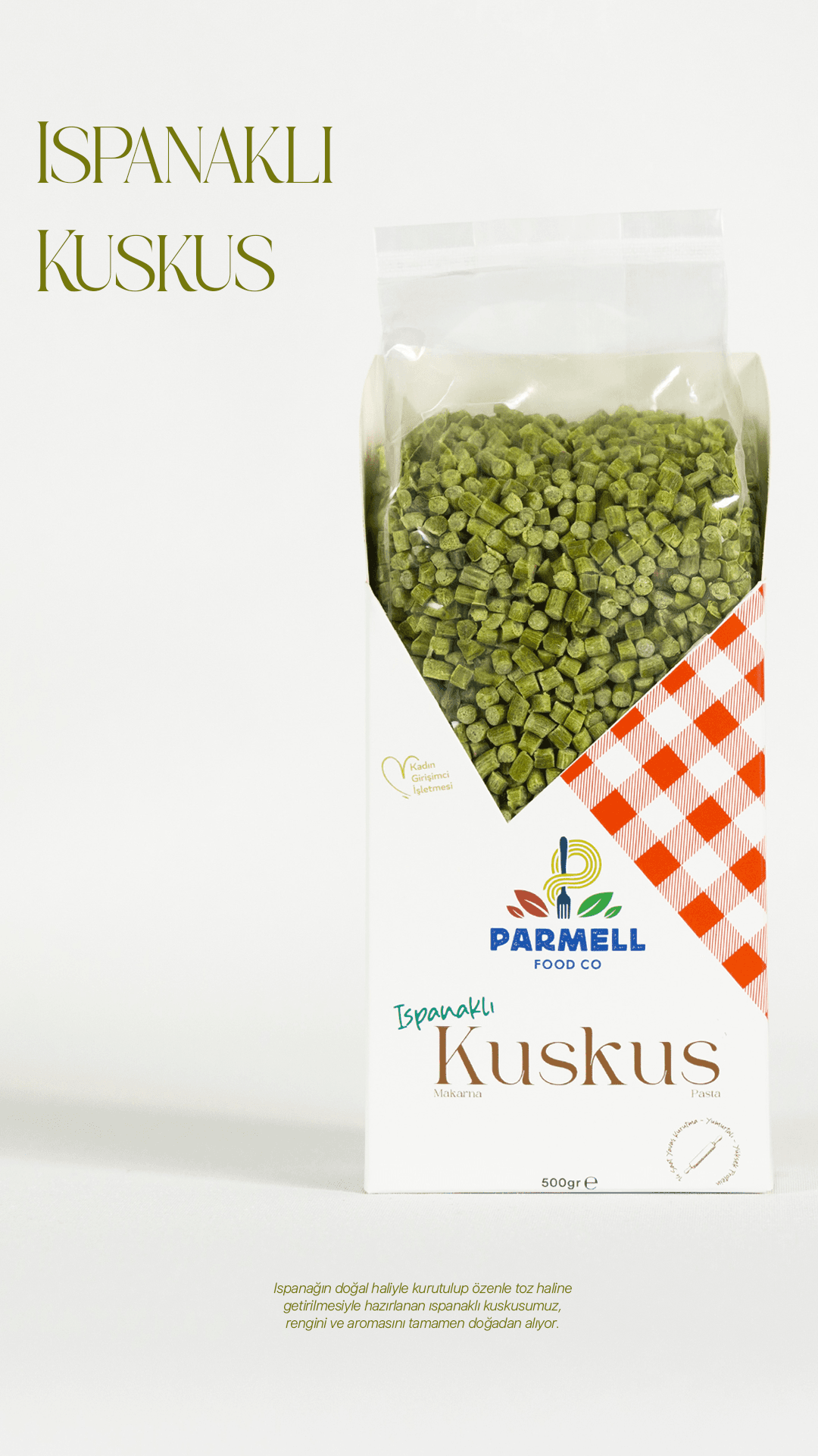 Ispanaklı Kuskus